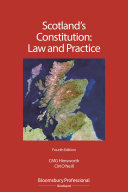 Scotland's constitution : law and practice