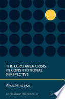 The euro area crisis in constitutional perspective