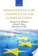 Administrative law and policy of the European Union