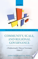 Community, scale, and regional governance