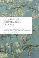 Consumer protection in Asia