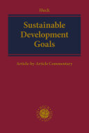 Sustainable development goals : article-by-article commentary