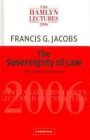 The sovereignty of law : the European way