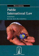 Public international law : textbook