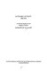 South Africa by treaty : 1806 - 1986 ; a chronological and subject index