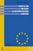 Der LL.M. in der Europäischen Union
