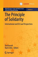 The principle of solidarity : international and EU law perspectives