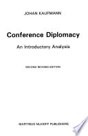 Conference diplomacy : an introductory analysis