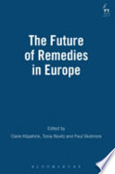 The future of remedies in Europe