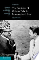The doctrine of odious debt in international law : a restatement