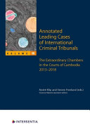 Extraordinary Chambers in the Courts of Cambodia 1 June 2013 - 31 December 2018. Volume 65