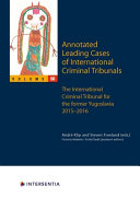 International Criminal Tribunal for the former Yugoslavia 30 March 2015 - 17 June 2016. Volume 68