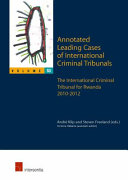 The International Criminal Tribunal for Rwanda 2010-2012. Volume 53