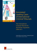 The International Criminal Tribunal for the former Yugoslavia 2009-2011. Volume 54
