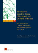 The International Criminal Tribunal for the former Yugoslavia 2013-2014