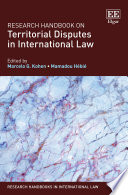 Research handbook on territorial disputes in international law