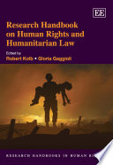 Research handbook on human rights and humanitarian law