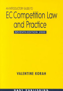 An introductory guide to EC competition law and practice