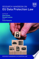 Research handbook on EU data protection law