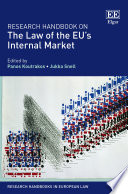 Research handbook on the law of the EU's internal market