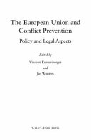 The European Union and conflict prevention : policy and legal aspects