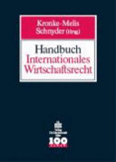 Handbuch internationales Wirtschaftsrecht