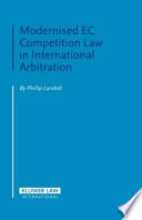 Modernised EC competition law in international arbitration