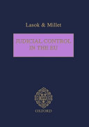 Judicial control in the EU : procedures and principles