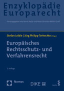 Europäisches Rechtsschutz- und Verfahrensrecht