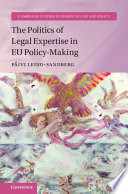 The politics of legal expertise in EU policy-making