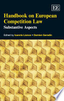 Handbook on European competition law : substantive aspects