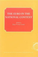 The Euro in the national context
