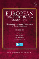 Effective and legitimate enforcement of competition law