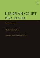 European court procedure : a practical guide