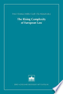 The rising complexity of european law
