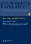 Europäisches Wirtschaftsordnungsrecht