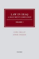 Law in Iraq : a document companion