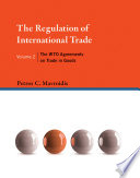 The WTO agreements on trade in goods