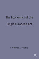 The economics of the single European act