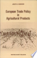 European trade policy in agricultural products