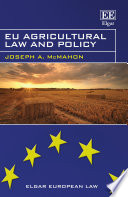 EU agricultural law and policy
