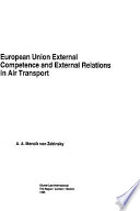 European Union external competence and external relations in air transport
