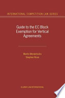 Guide to the EC block exemption vertical agreements