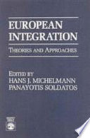European integration : theories and approaches