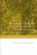 The European Union and international investment law : The two dimensions of an uneasy relationship