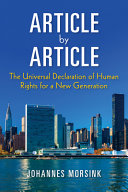 Article by article : the Universal Declaration of Human Rights for a new generation