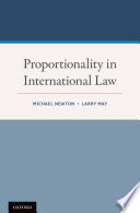 Proportionality in international law