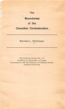 The boundaries of the Canadian Confederation