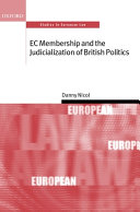 EC membership and the judicialization of British politics