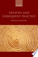 Treaties and subsequent practice